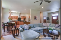 Living room, 1430 Eastwood Way, Lynden, WA. © 2016 Mark Turner