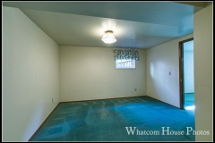 Basement bedroom, 715 15th Street, Bellingham, WA. © 2016 Mark Turner